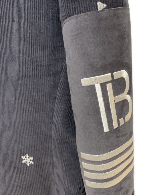Thom Browne（トムブラウン）Thom Browne (トムブラウン) エンブロイダリーテーラードジャケット グレー サイズ:1の古着・服飾アイテム