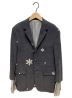 Thom Browne（トムブラウン）の古着「エンブロイダリーテーラードジャケット」｜グレー