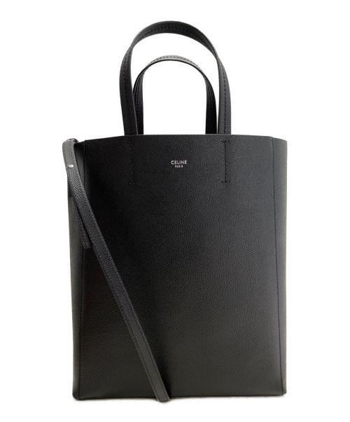 CELINE（セリーヌ）CELINE (セリーヌ) バーティカル カバ スモール ブラック サイズ:Ｓの古着・服飾アイテム