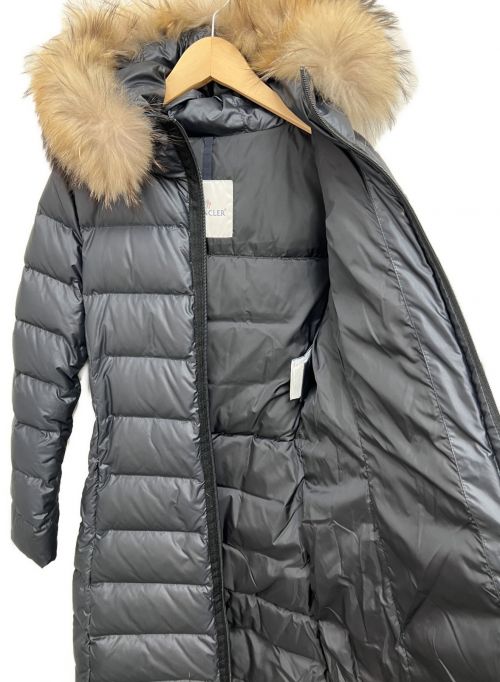 MONCLER（モンクレール）MONCLER (モンクレール) NANTESFUR ブラックの古着・服飾アイテム
