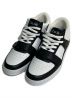 CELINE（セリーヌ）の古着「TRAINER CALFSKIN MID」｜ブラック×ホワイト