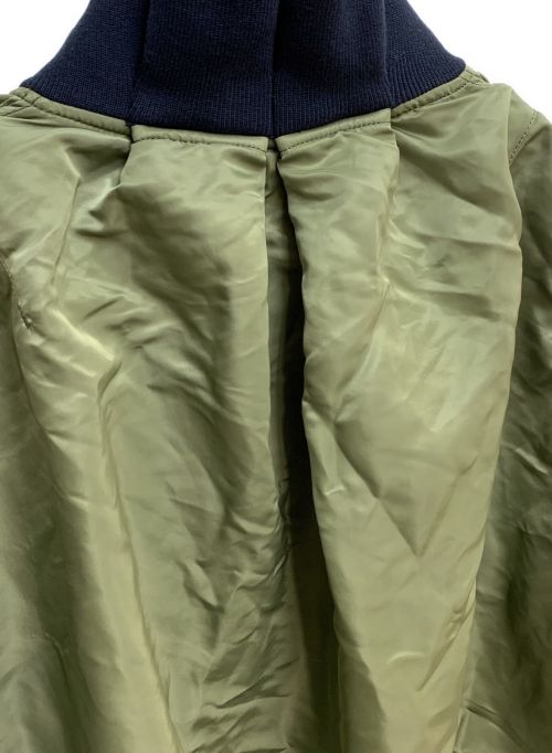 sacai（サカイ）sacai (サカイ) MA-1×Melton Jacket オリーブ サイズ:1の古着・服飾アイテム