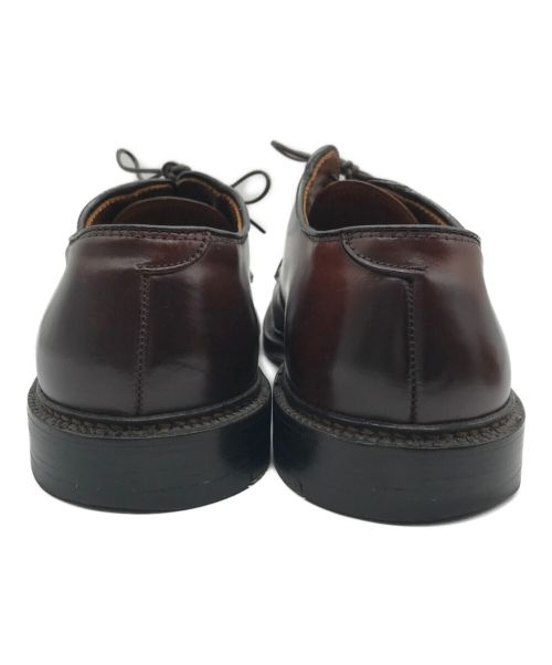 Alden（オールデン）Alden (オールデン) コードバンプレーントゥシューズ ブラウン サイズ:10 Dの古着・服飾アイテム