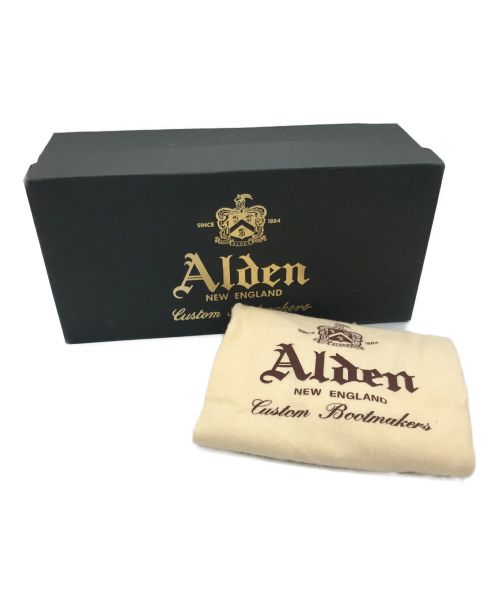 Alden（オールデン）Alden (オールデン) コードバンプレーントゥシューズ ブラウン サイズ:10 Dの古着・服飾アイテム