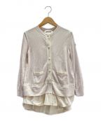MONCLERモンクレール）の古着「MAGLIONE TRICOT CARDIGAN」｜ベージュ