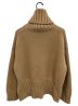 PRADA (プラダ) カシミヤタートルネックワイドニット キャメル サイズ:40：34800円