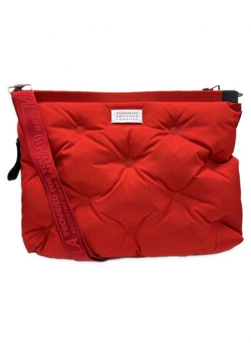 Maison Margiela（メゾンマルジェラ）Maison Margiela (メゾンマルジェラ) GLAM SLAM SHOULDER BAG レッド サイズ:-の古着・服飾アイテム
