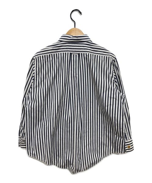 CHANEL（シャネル）CHANEL (シャネル) ヴィンテージストライプシャツ サイズ:40の古着・服飾アイテム