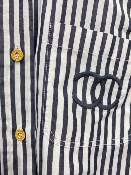 CHANEL（シャネル）CHANEL (シャネル) ヴィンテージストライプシャツ サイズ:40の古着・服飾アイテム