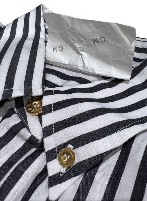 CHANEL（シャネル）CHANEL (シャネル) ヴィンテージストライプシャツ サイズ:40の古着・服飾アイテム