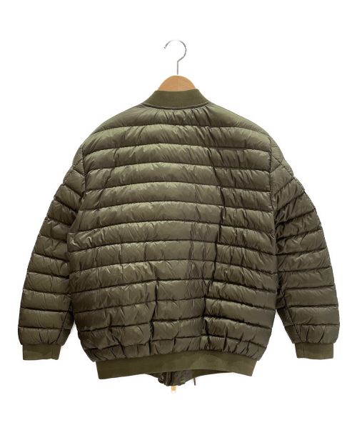 MONCLER（モンクレール）MONCLER (モンクレール) ダウンジャケット オリーブ サイズ:1の古着・服飾アイテム