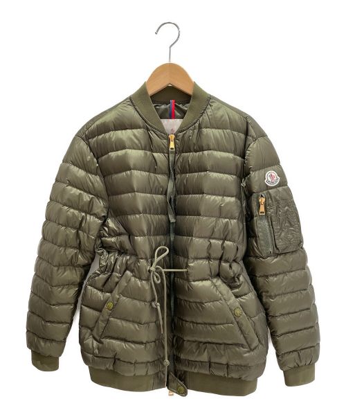MONCLER（モンクレール）MONCLER (モンクレール) ダウンジャケット オリーブ サイズ:1の古着・服飾アイテム