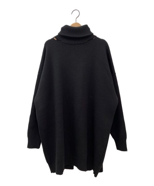 BALENCIAGA（バレンシアガ）BALENCIAGA (バレンシアガ) デザインニット ブラック サイズ:Sの古着・服飾アイテム