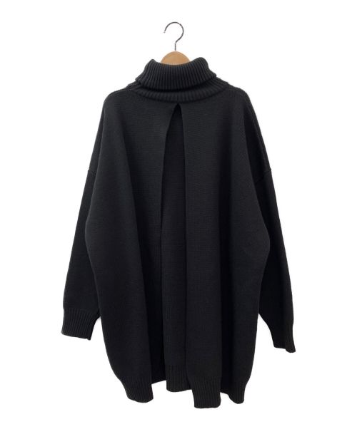 BALENCIAGA（バレンシアガ）BALENCIAGA (バレンシアガ) デザインニット ブラック サイズ:Sの古着・服飾アイテム