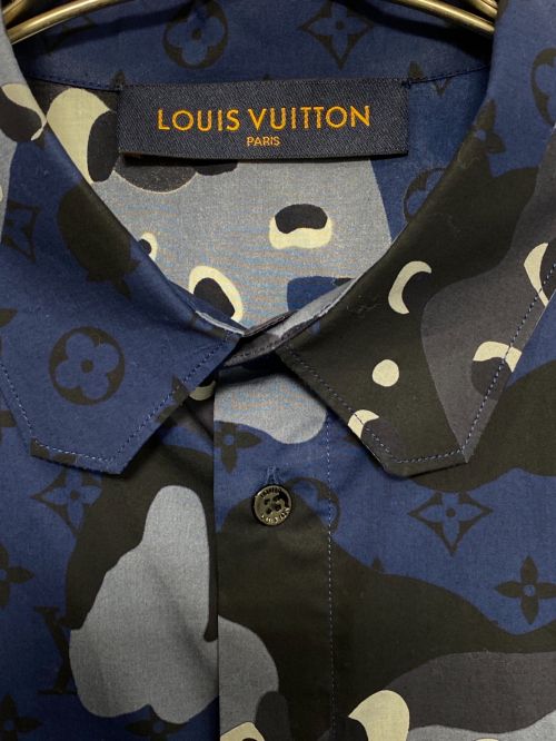 LOUIS VUITTON（ルイ ヴィトン）LOUIS VUITTON (ルイ ヴィトン) カモDNAオセアンモノグラム ブルー サイズ:Lの古着・服飾アイテム