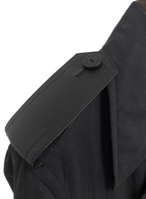LOUIS VUITTON（ルイ ヴィトン）LOUIS VUITTON (ルイ ヴィトン) ナイロントレンチコート ブラック サイズ:46の古着・服飾アイテム