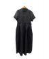 sacai（サカイ）の古着「ドッキングシャツワンピース」｜ブラック