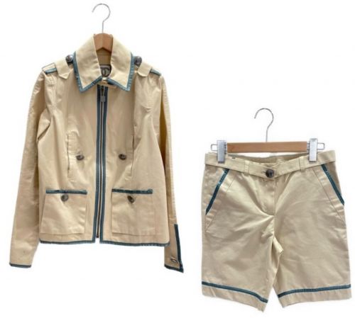 CHANEL（シャネル）CHANEL (シャネル) セットアップ ベージュ サイズ:38の古着・服飾アイテム