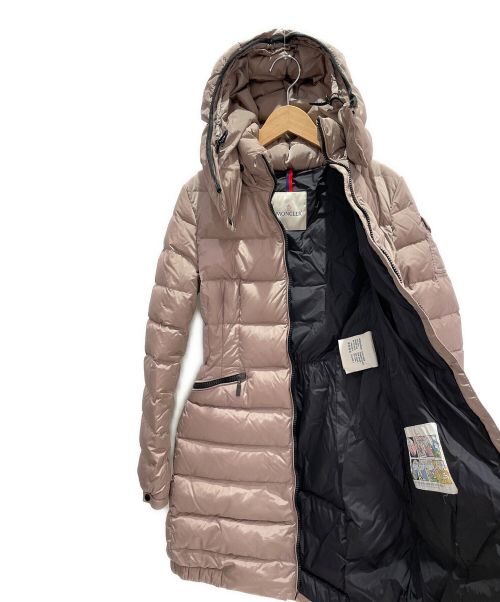 MONCLER（モンクレール）MONCLER (モンクレール) CHARPALダウンコート ライトブラウン サイズ:0の古着・服飾アイテム