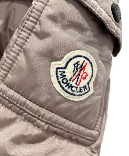 MONCLER（モンクレール）MONCLER (モンクレール) CHARPALダウンコート ライトブラウン サイズ:0の古着・服飾アイテム