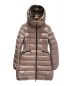 MONCLER（モンクレール）の古着「CHARPALダウンコート」｜ライトブラウン