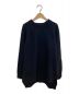 JIL SANDER（ジルサンダー）の古着「ロゴパッチラウンドネック ニット」｜ブラック