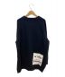 JIL SANDER (ジルサンダー) ロゴパッチラウンドネック ニット ブラック サイズ:48：39800円