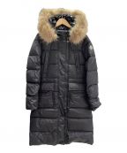 MONCLERモンクレール）の古着「MELINA ファー付ダウンコート」｜ブラック