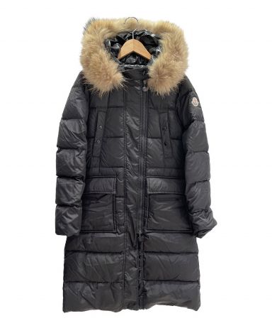 付属品あり 美品 MONCLERモンクレール 正規品 DIST タグ付 フード 90%ダウンロングコート 中古・古着通販】MONCLER (モンクレール) MELINA ファー付ダウンコート