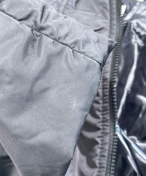 MONCLER（モンクレール）MONCLER (モンクレール) MELINA ファー付ダウンコート ブラック サイズ:00の古着・服飾アイテム
