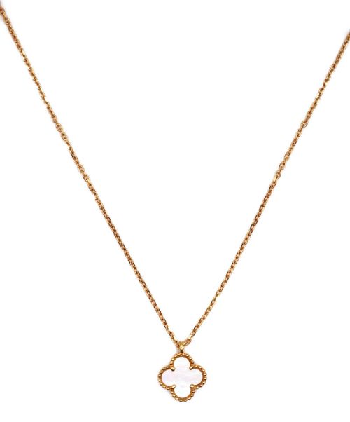 VAN CLEEF & ARPELS（ヴァンクリーフ＆アーペル）VAN CLEEF & ARPELS (ヴァンクリーフ＆アーペル) スウィートアルハンブラ ペンダント マザーオブパール サイズ:ｰの古着・服飾アイテム