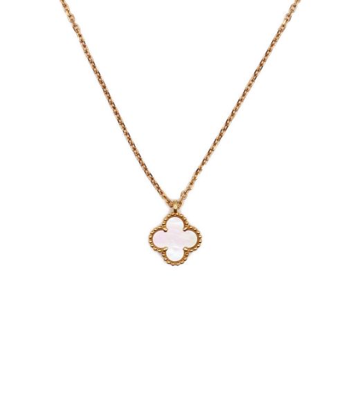 VAN CLEEF & ARPELS（ヴァンクリーフ＆アーペル）VAN CLEEF & ARPELS (ヴァンクリーフ＆アーペル) スウィートアルハンブラ ペンダント マザーオブパール サイズ:ｰの古着・服飾アイテム