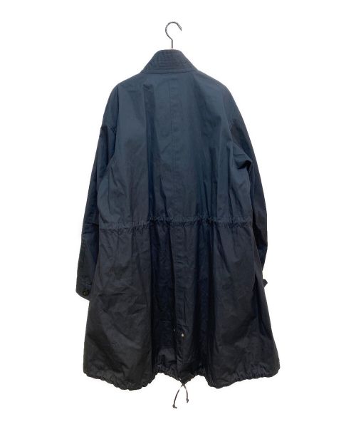 sacai（サカイ）sacai (サカイ) コットンモッズコート ネイビー サイズ:3の古着・服飾アイテム