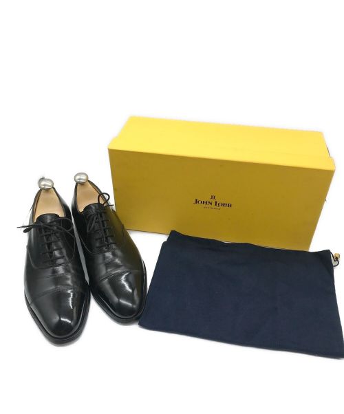 JOHN LOBB（ジョンロブ）JOHN LOBB (ジョンロブ) ストレートチップシューズ ブラック サイズ:6の古着・服飾アイテム