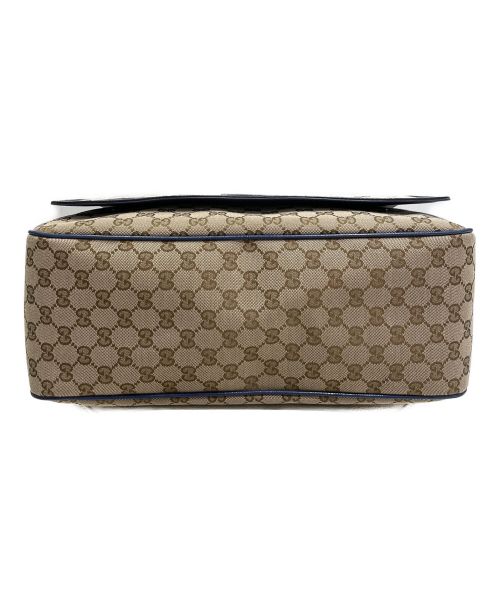 GUCCI（グッチ）GUCCI (グッチ) マザーズバッグ ベージュ×ブルー サイズ:-の古着・服飾アイテム