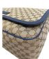 中古・古着 GUCCI (グッチ) マザーズバッグ ベージュ×ブルー サイズ:-：54800円