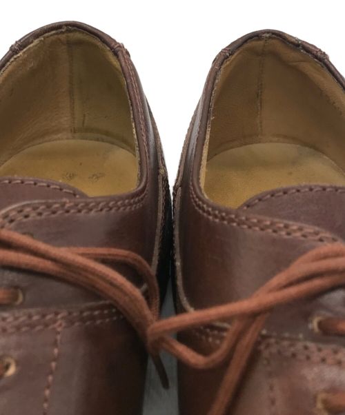 PARABOOT（パラブーツ）PARABOOT (パラブーツ) Vチップシューズ ブラウン サイズ:7の古着・服飾アイテム