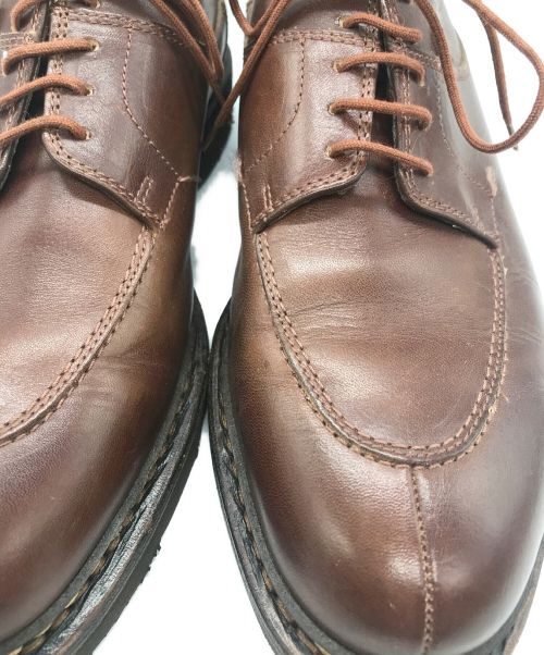 PARABOOT（パラブーツ）PARABOOT (パラブーツ) Vチップシューズ ブラウン サイズ:7の古着・服飾アイテム