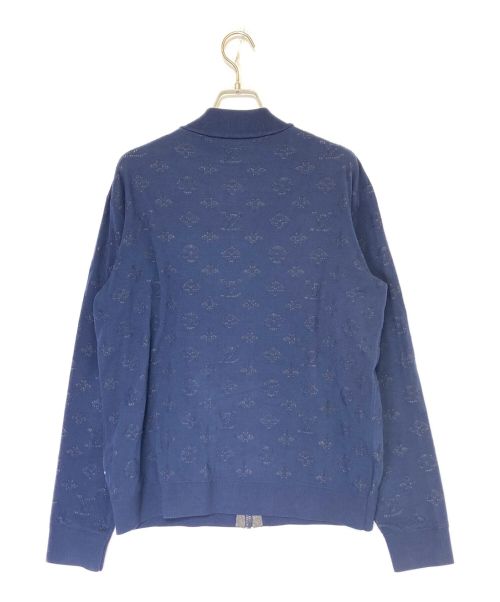 LOUIS VUITTON（ルイ ヴィトン）LOUIS VUITTON (ルイ ヴィトン) ドロップニードルモノグラムボンバー ネイビー サイズ:Mの古着・服飾アイテム