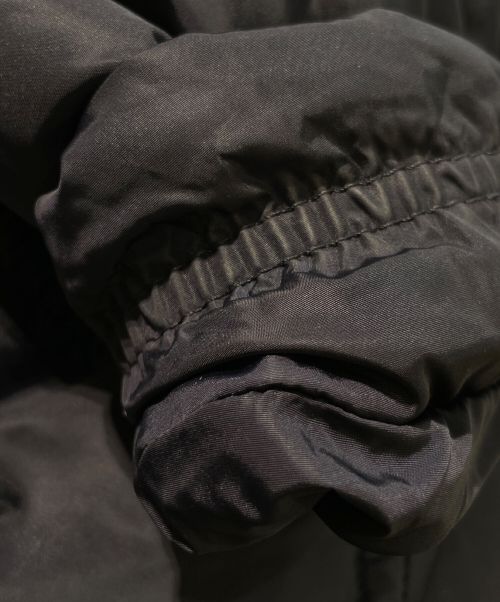 MONCLER（モンクレール）MONCLER (モンクレール) GENEVRIERファー付ダウンコート ネイビーの古着・服飾アイテム