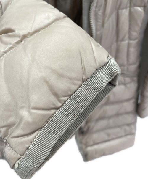 MONCLER（モンクレール）MONCLER (モンクレール) HERMINEダウンコート ベージュの古着・服飾アイテム