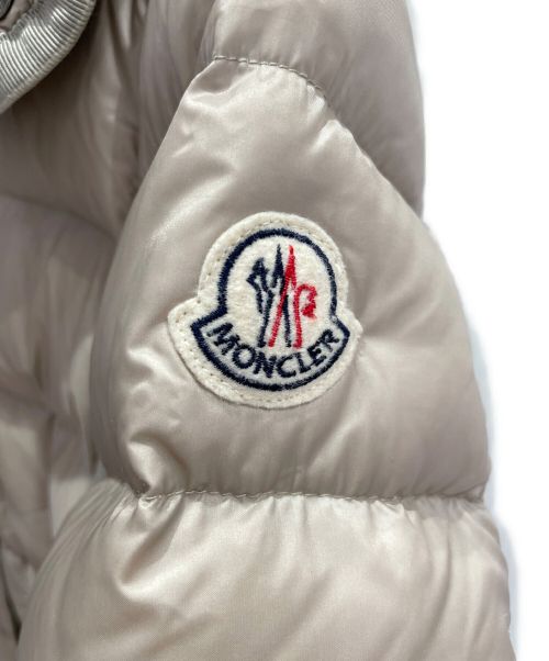 MONCLER（モンクレール）MONCLER (モンクレール) HERMINEダウンコート ベージュの古着・服飾アイテム
