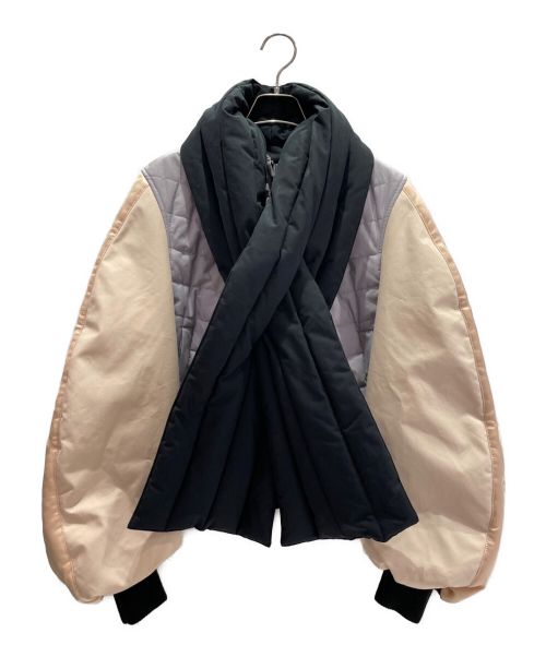 LOEWE（ロエベ）LOEWE (ロエベ) サーキュラースリーブ ボンバー ジャケット グレー サイズ:38の古着・服飾アイテム