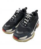 BALENCIAGAバレンシアガ）の古着「TRIPLE S Trainers」｜ブラック