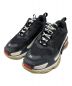 BALENCIAGA（バレンシアガ）の古着「TRIPLE S Trainers」｜ブラック