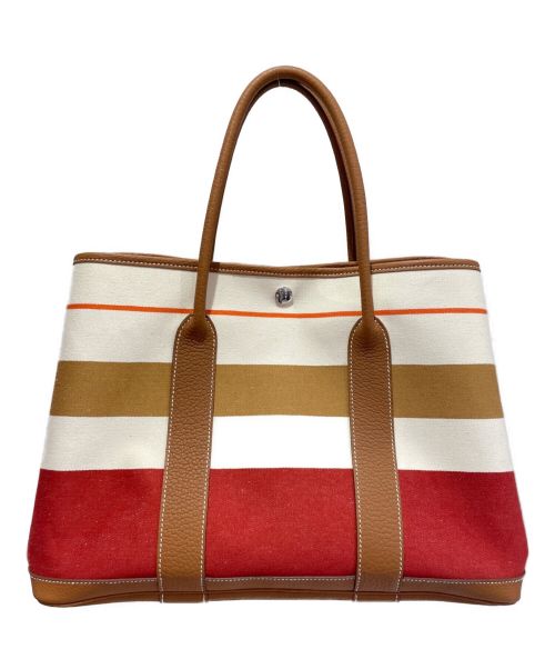 HERMES（エルメス）HERMES (エルメス) ガーデンパーティPM トワルトランザット サイズ:PMの古着・服飾アイテム