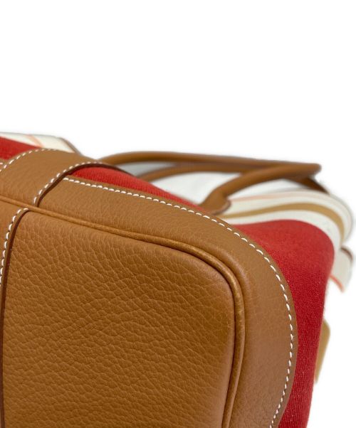 HERMES（エルメス）HERMES (エルメス) ガーデンパーティPM トワルトランザット サイズ:PMの古着・服飾アイテム