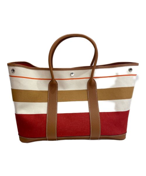 HERMES（エルメス）HERMES (エルメス) ガーデンパーティPM トワルトランザット サイズ:PMの古着・服飾アイテム
