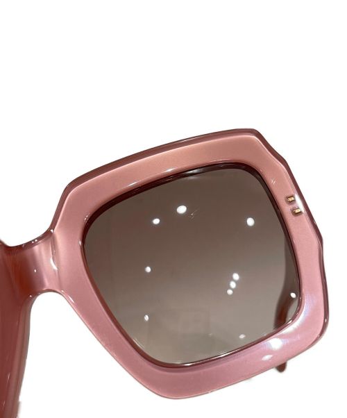 GUCCI（グッチ）GUCCI (グッチ) サングラス ピンク サイズ:-の古着・服飾アイテム