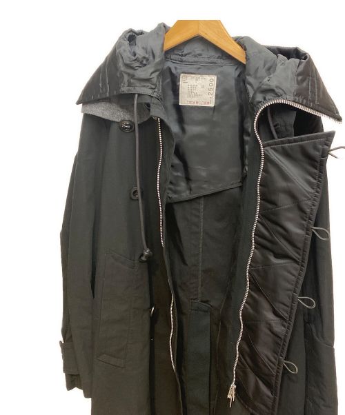 sacai（サカイ）sacai (サカイ) 21SS OXFORD COAT ブラック サイズ:1の古着・服飾アイテム